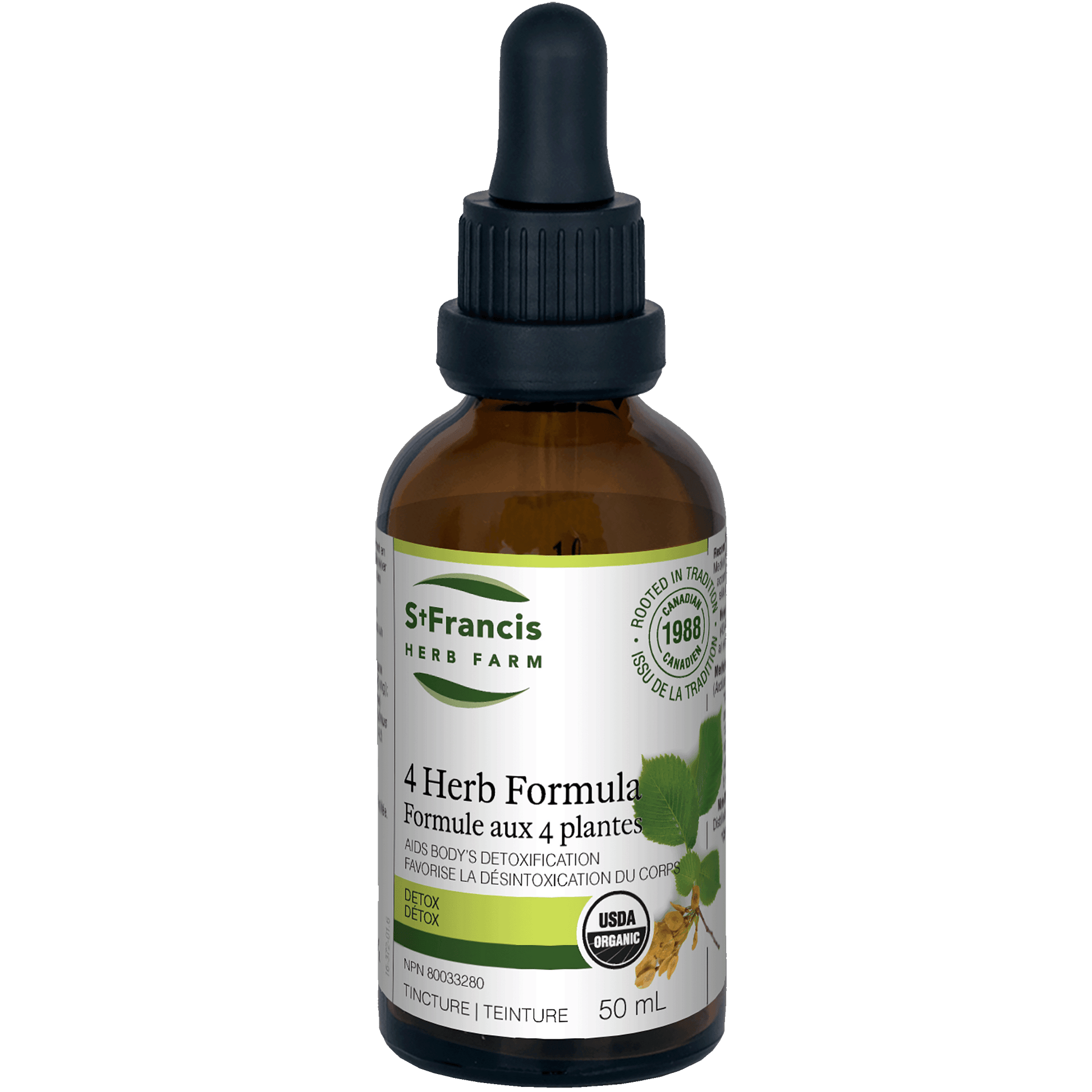St. Francis 4 Herb Formula 50mL - 