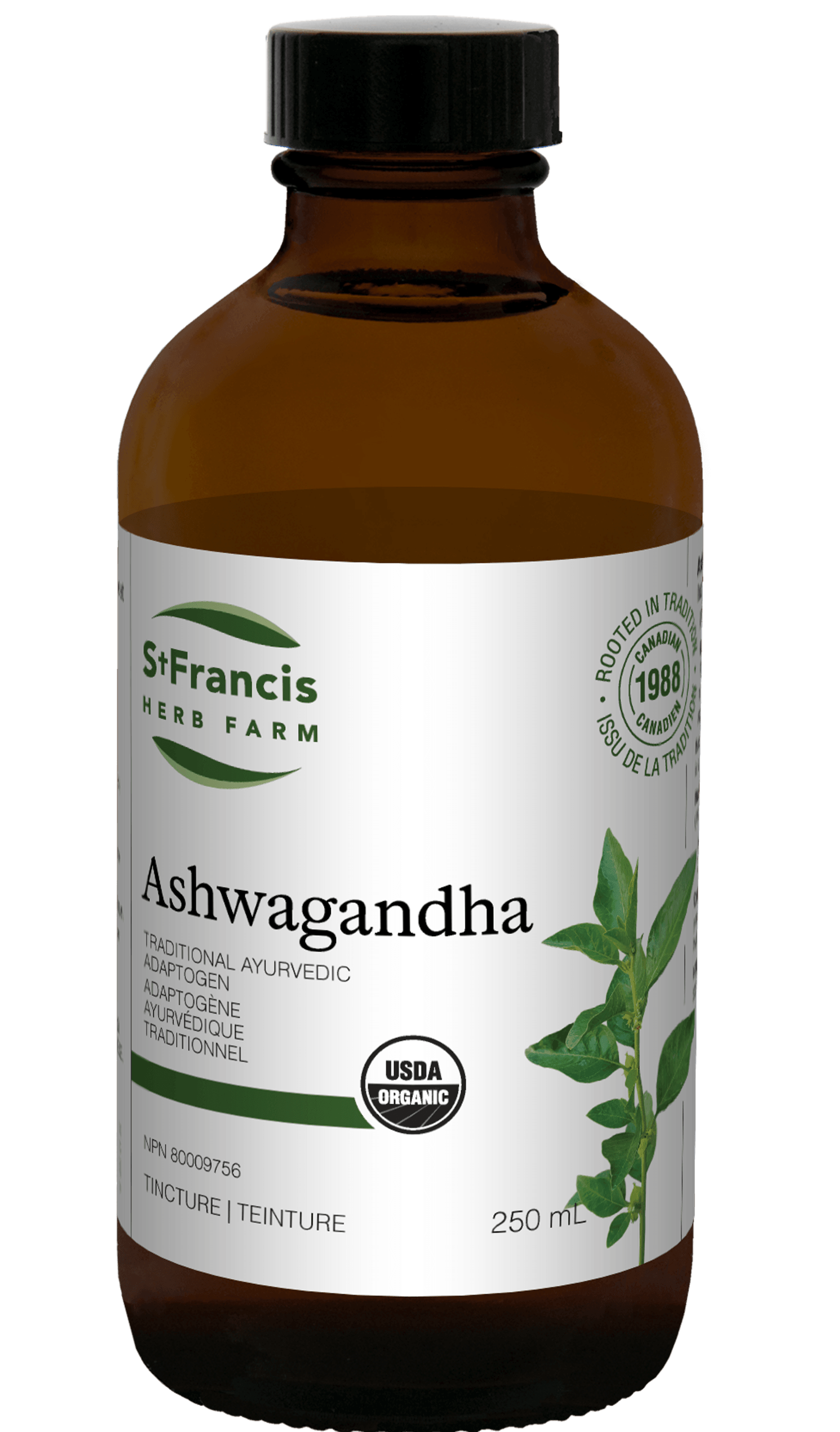 St. Francis Ashwagandha 250mL