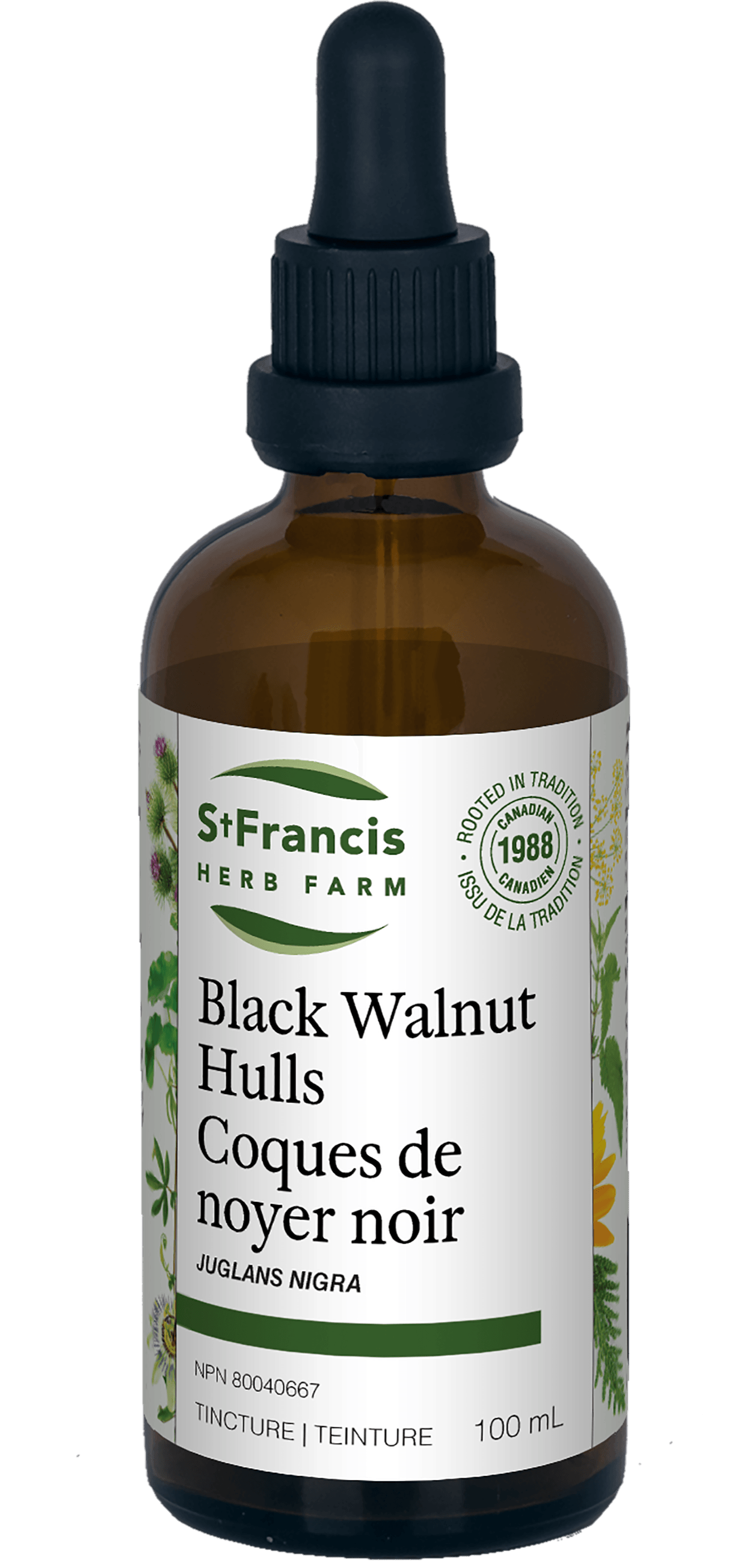 St. Francis Black Walnut Hulls 100mL
