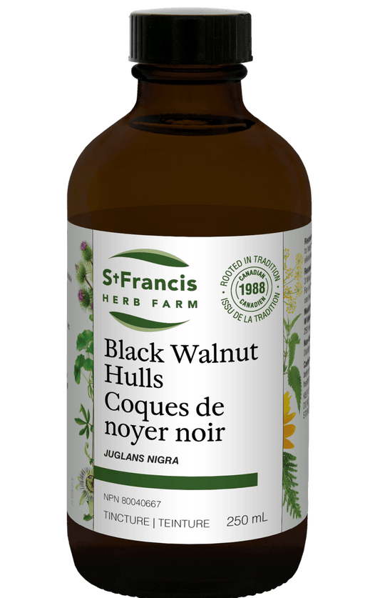 St. Francis Black Walnut Hulls 250mL