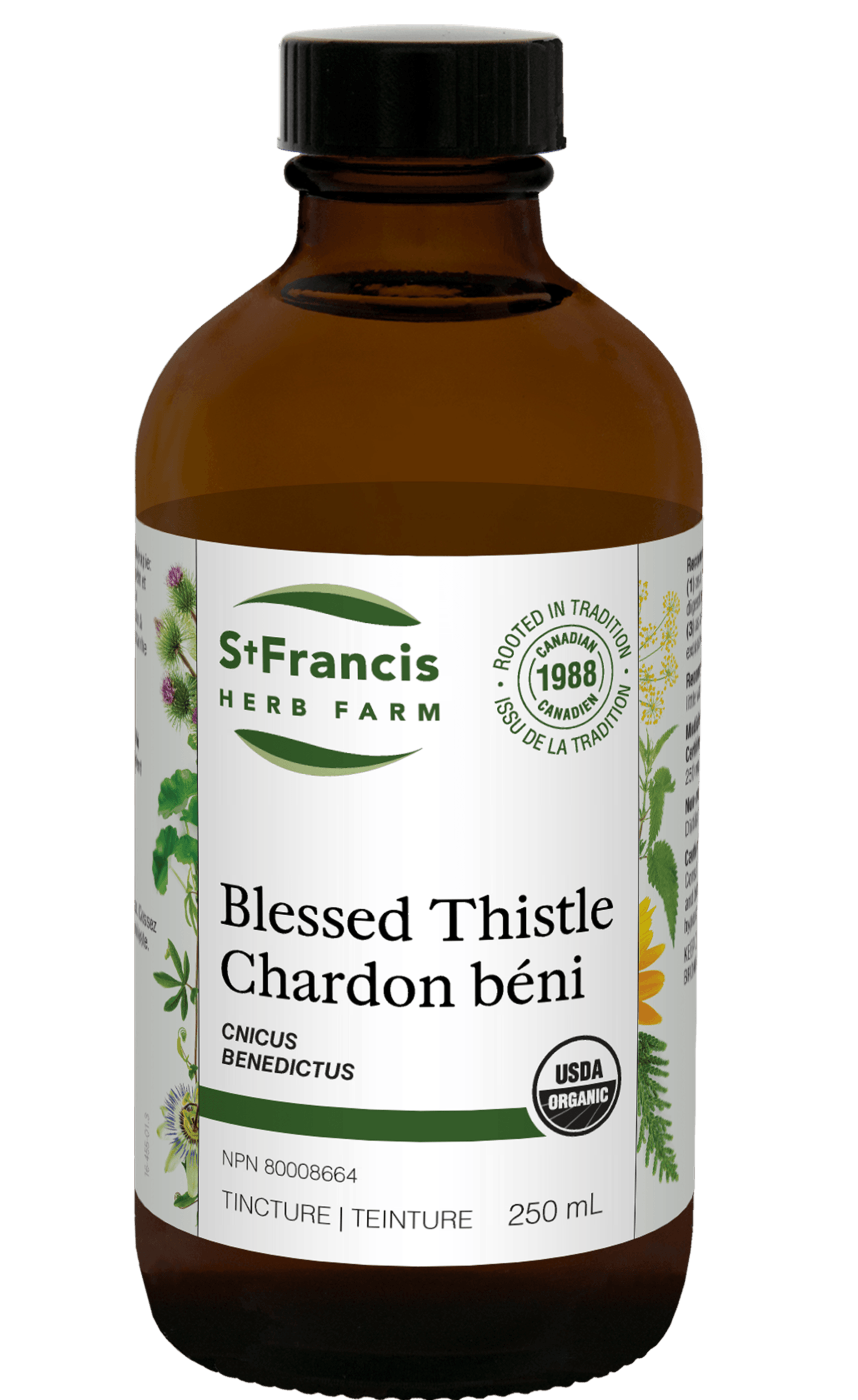 St. Francis Blessed Thistle 250mL