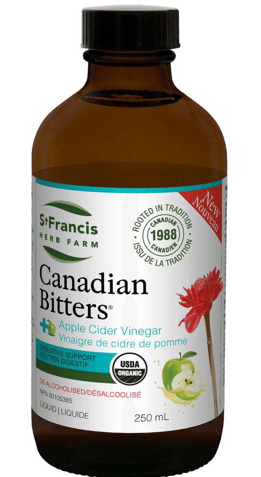 St. Francis Canadian Bitters® + Apple Cider Vinegar 250mL 