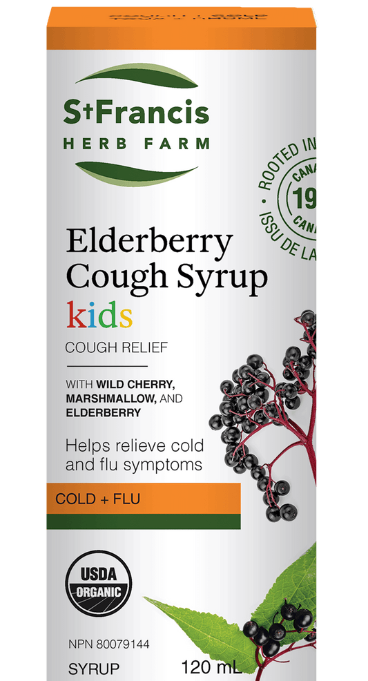 St. Francis Elderberry Cough Syrup Kids 120mL