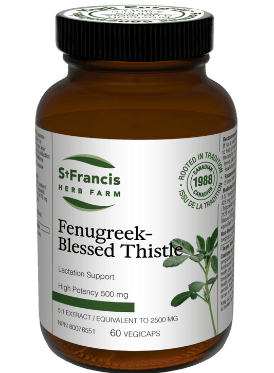St. Francis Fenugreek-Blessed Thistle 5:1 Extract 60 Capsules 