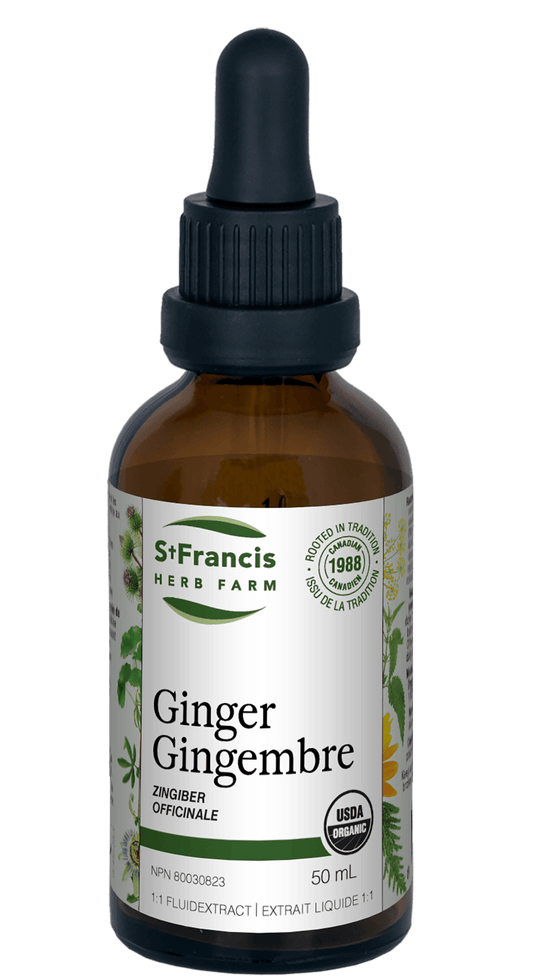 St. Francis Ginger 1:1 FluidExtract 50mL