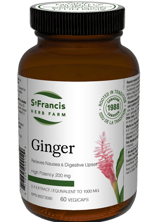 St. Francis Ginger 5:1 Extract 60 Capsules