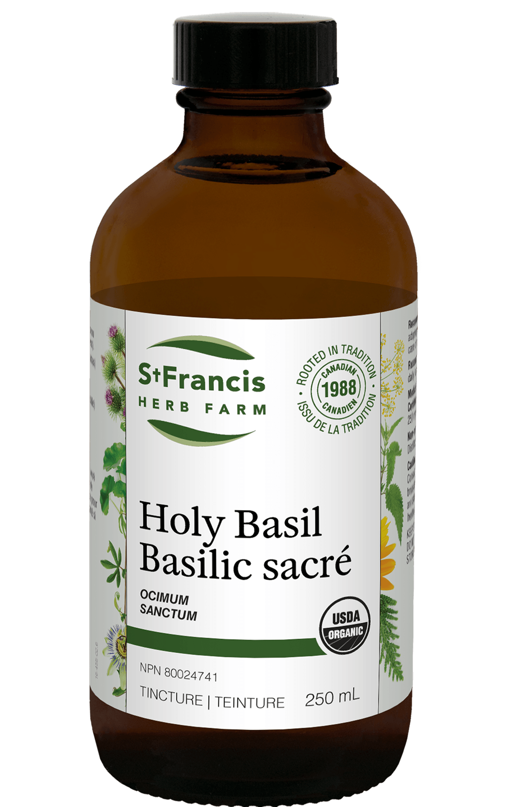 St. Francis Holy Basil 250mL