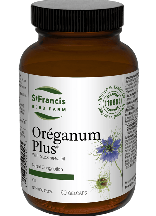 St. Francis Oreganum Plus® 60 Gelcaps - 