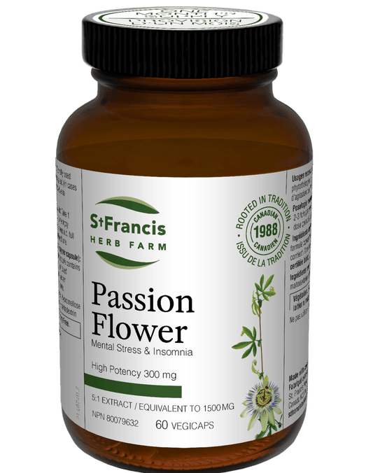 St. Francis Passion Flower 5:1 Extract 60 Capsules