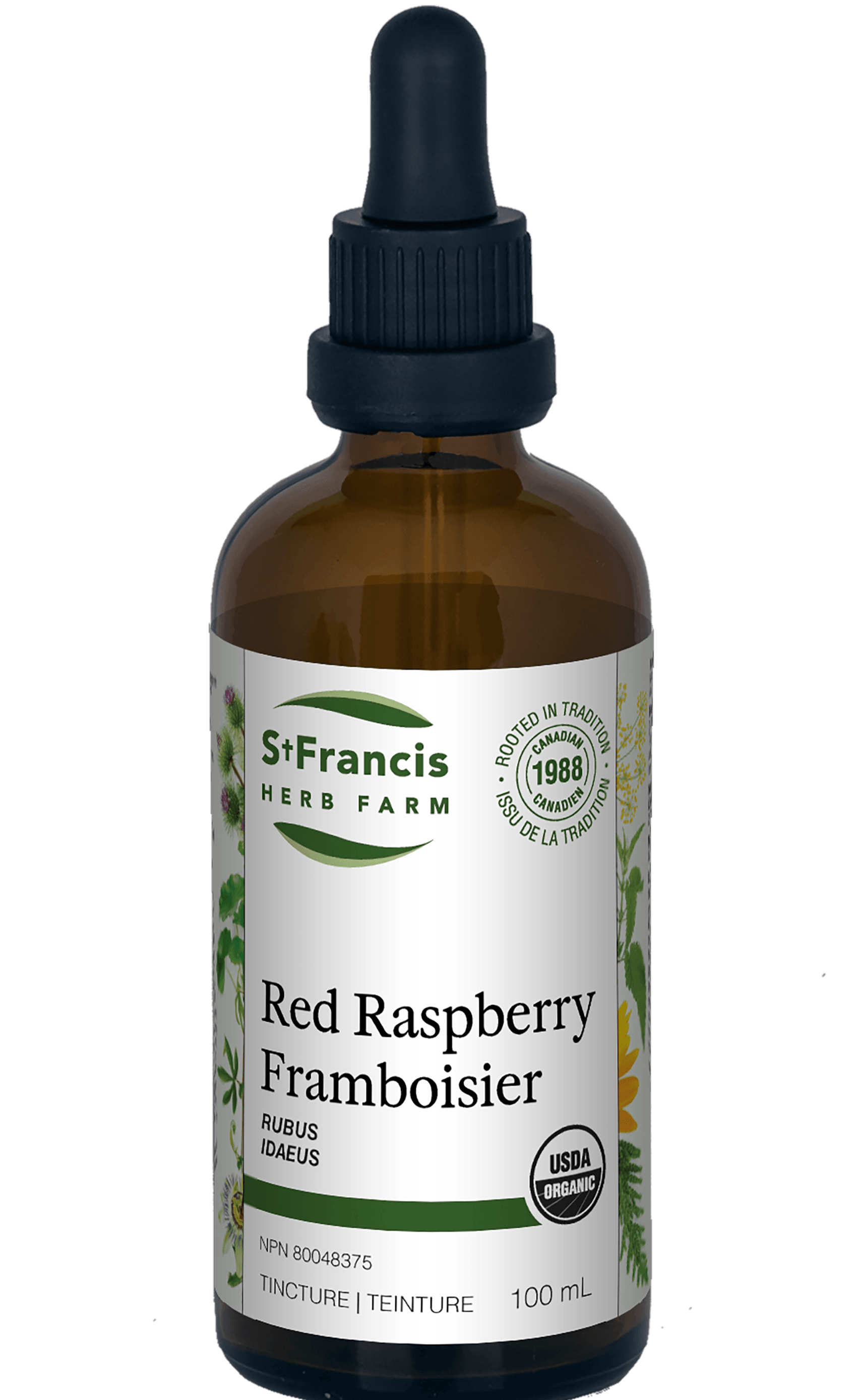 St. Francis Red Raspberry Leaf 100mL 