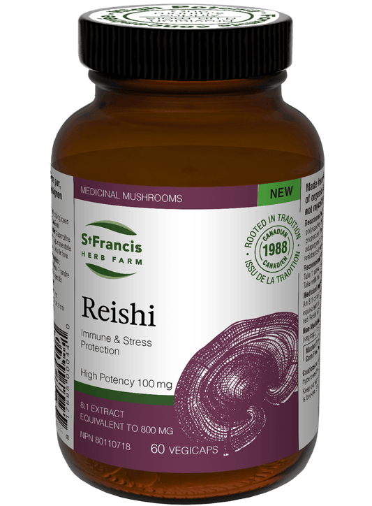 St. Francis Reishi 8:1 Extract 60 Capsules