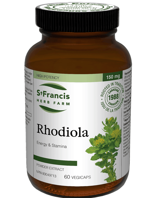 St. Francis Rhodiola 5:1 Extract 60 Capsules