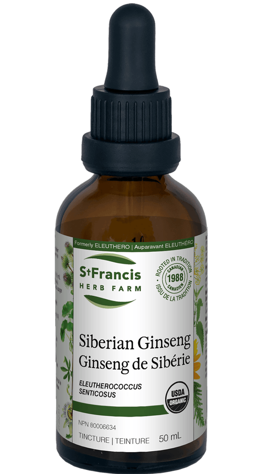 St. Francis Siberian Ginseng Eleuthero 50mL