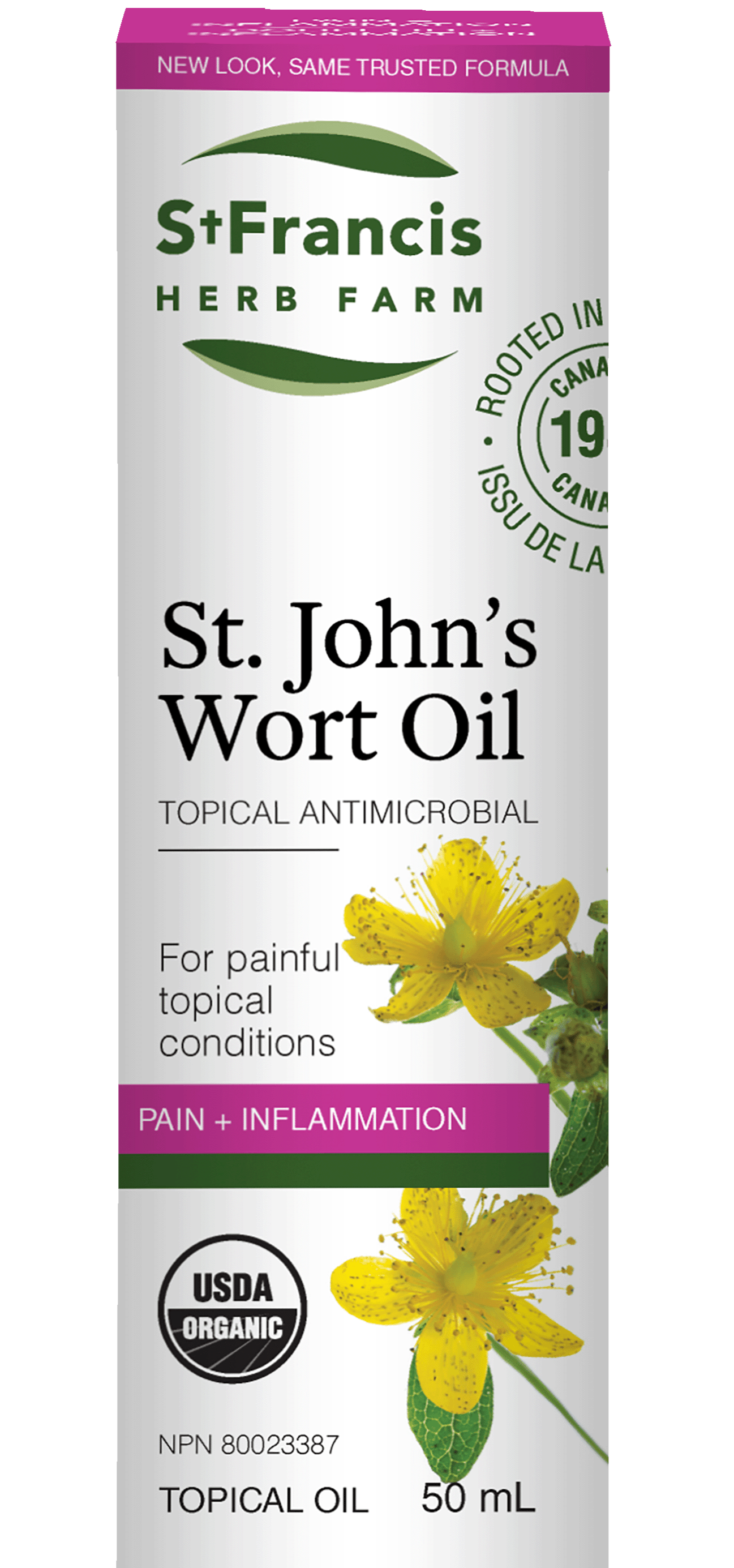 St. Francis St. John's Wort Oil 50mL - 