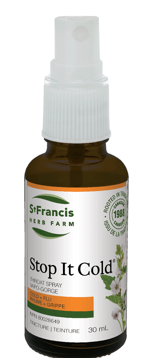 St. Francis Stop It Cold® Throat Spray 30mL