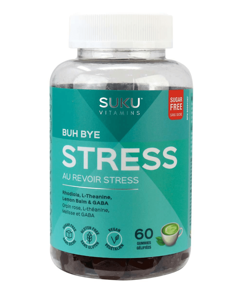 Suku Vitamins Buh Bye Stress 60 Gummies