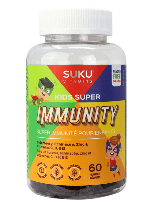Suku Vitamins Kid's Super Immunity 60 Gummies - Wellness Supplement