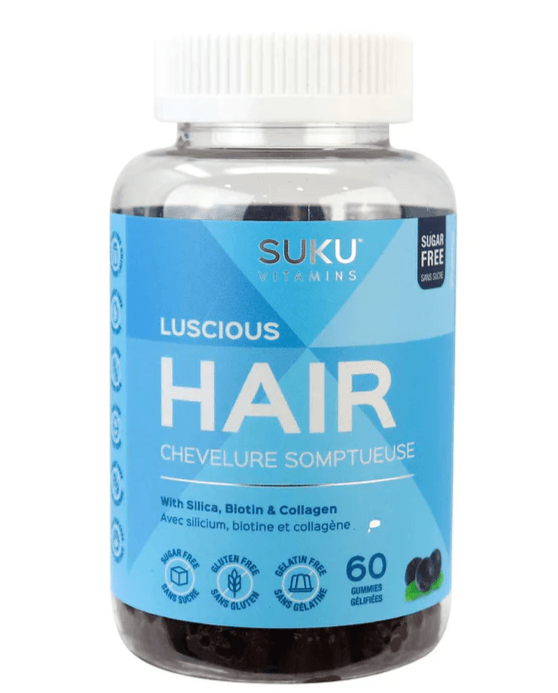 Suku Vitamins Luscious Hair 60 Gummies - Wellness Supplement