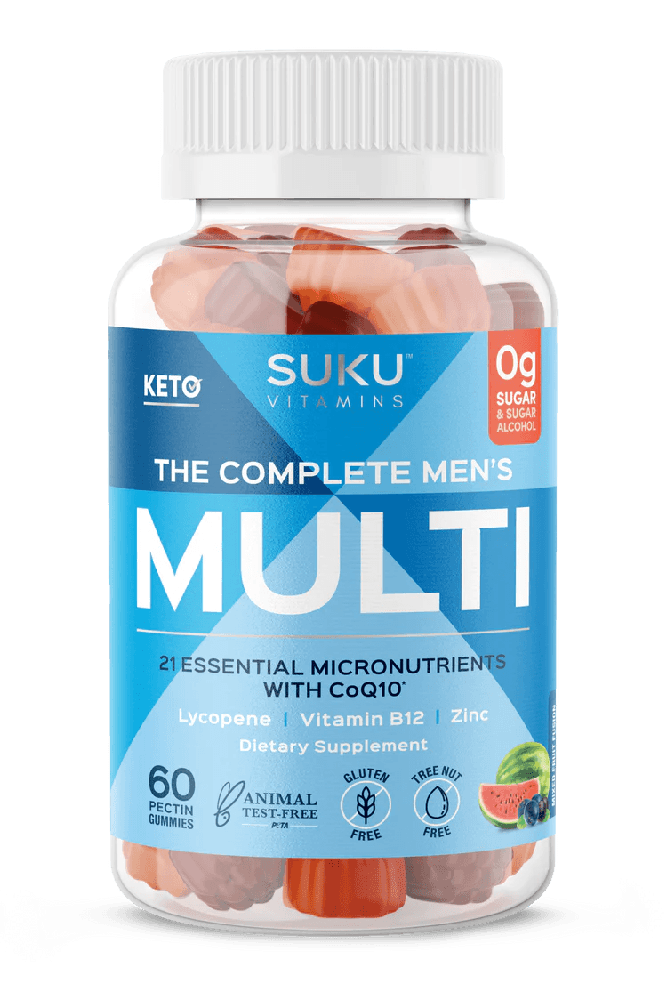 Suku Vitamins The Complete Men's Multi 60 Gummies