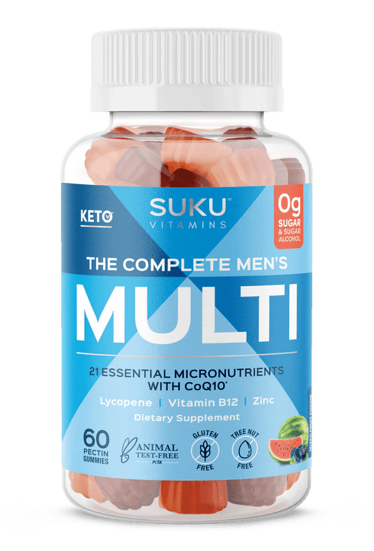 Suku Vitamins The Complete Men's Multi 60 Gummies