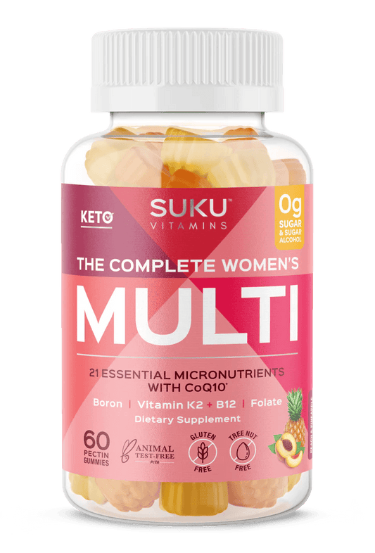 Suku Vitamins The Complete Women's Multi 60 Gummies