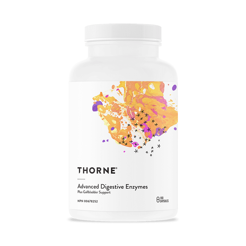 Thorne Advanced Digestive Enzymes (formerly Bio-Gest) 180 Capsules - Wellness Supplement