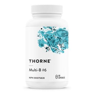 Thorne B Complex #6 (formerly Multi-B #6) 60 Capsules - Wellness Supplement