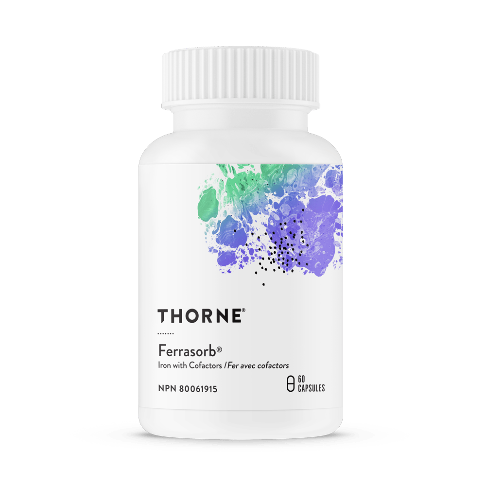 Thorne Ferrasorb 60 Capsules - Wellness Supplement