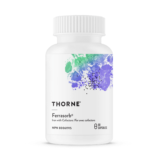 Thorne Ferrasorb 60 Capsules - Wellness Supplement