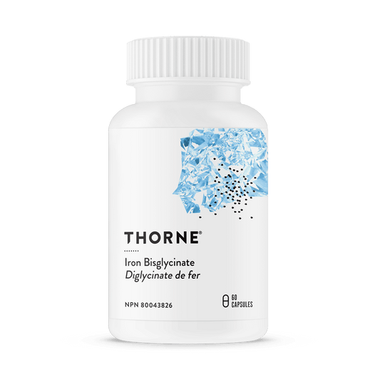 Thorne Iron Bisglycinate 60 Capsules - Wellness Supplement