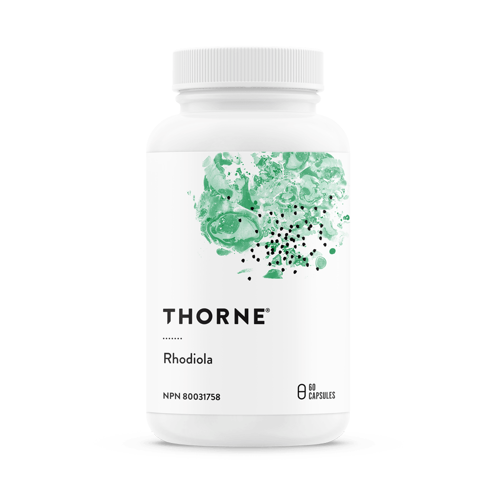 Thorne Rhodiola 60 Capsules - Wellness Supplement