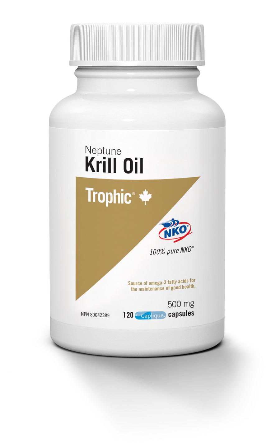 Trophic Krill Oil Neptune 500mg 120 Capsules