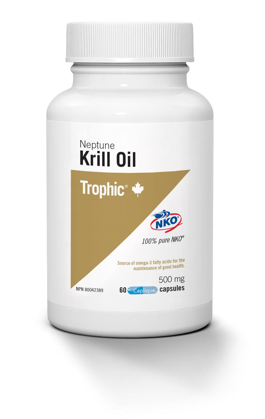 Trophic Krill Oil Neptune 500mg 60 Capsules
