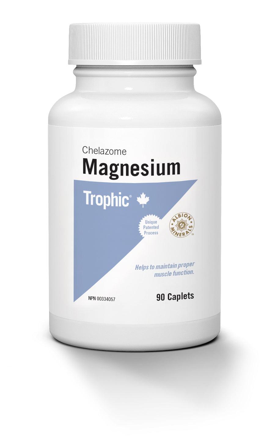 Trophic Magnesium Chelazome 90 Caplets