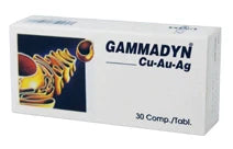 Gammadyn Cu-Au-Ag 30 Tablets 