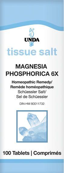 UNDA Magnesia Phosphorica 6X 100 Tablets 