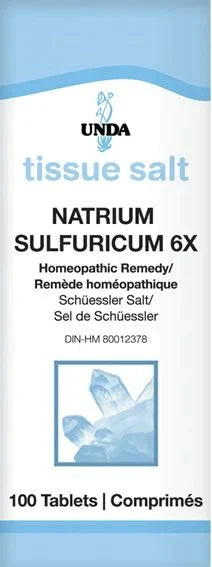 Natrium sulfuricum 6x 100 Tablets 