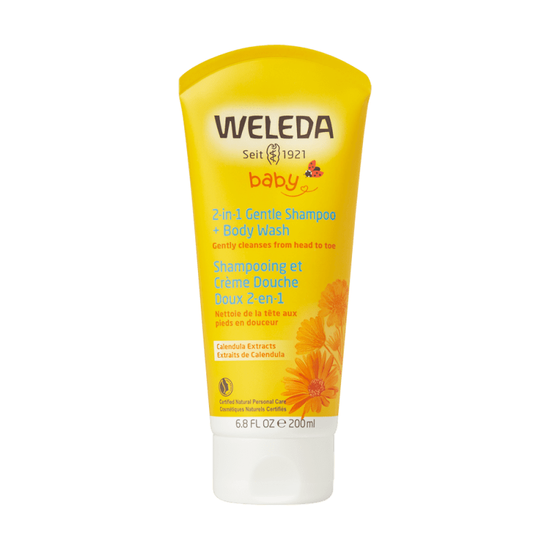 Weleda 2-in-1 Gentle Shampoo + Body Wash Calendula 200ml