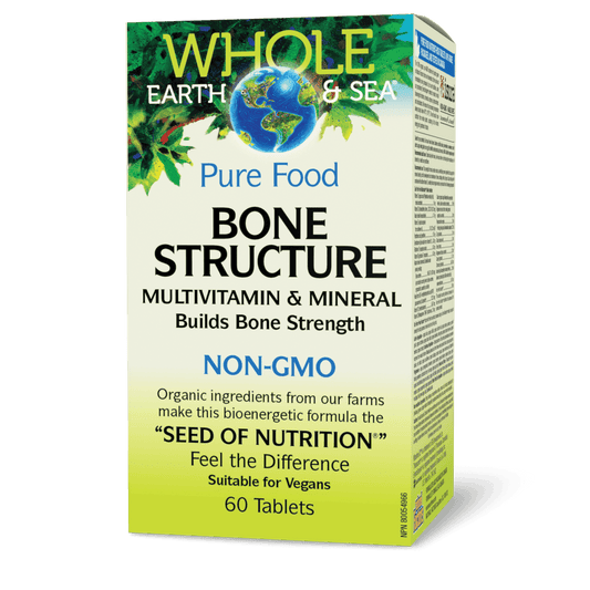Whole Earth & Sea Bone Structure Multivitamin & Mineral 60 Tablets