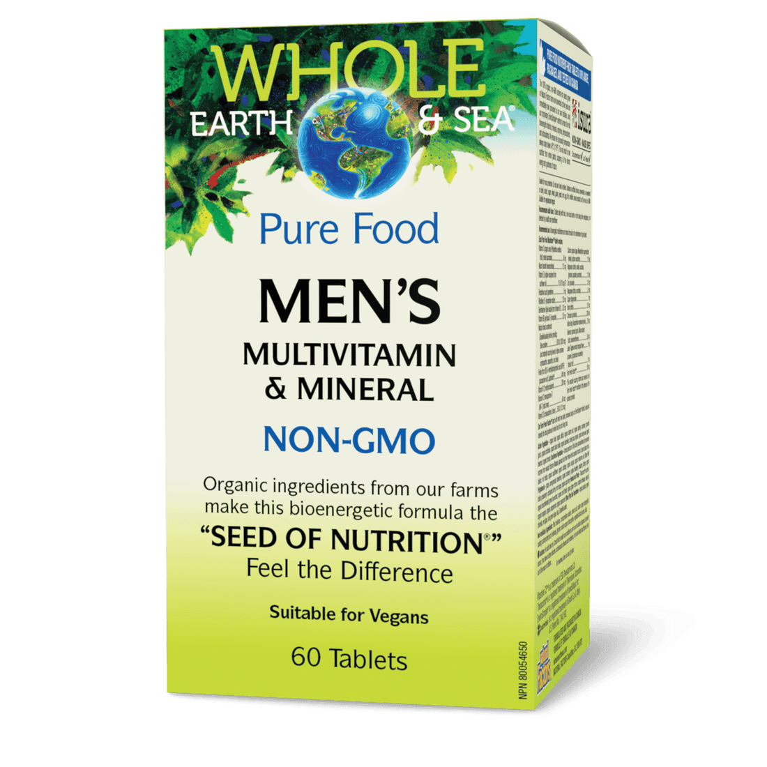 Whole Earth & Sea Men’s Multivitamin & Mineral 60 Tablets