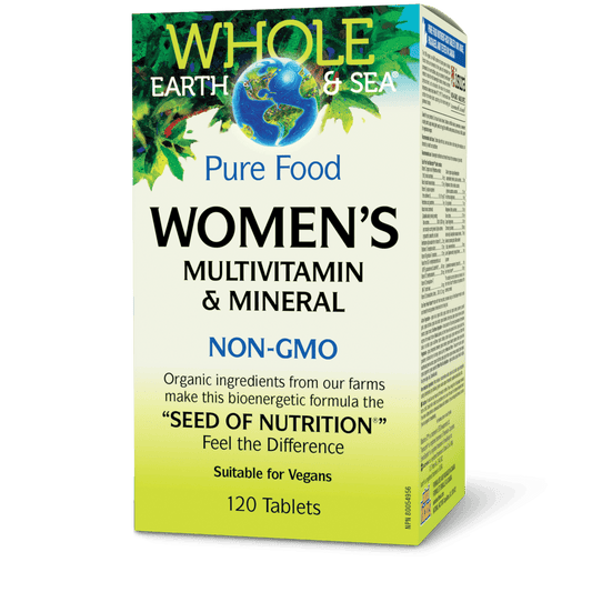 Whole Earth & Sea Women’s Multivitamin & Mineral 120 Tablets 