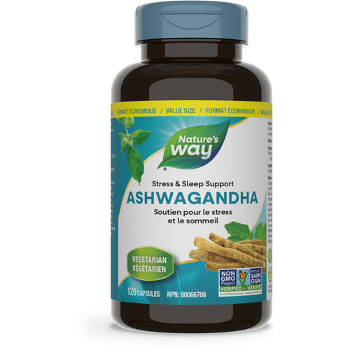 Nature's Way Ashwagandha 120 Veg Capsules
